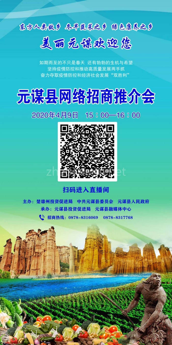 元谋县网络招商推介会 