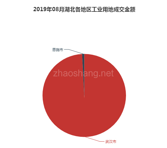 2019年08月湖北工业用地市场交易分析报告 