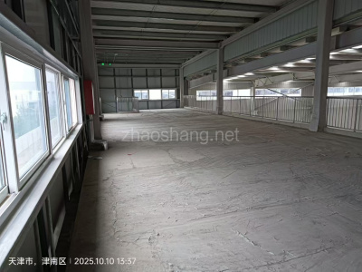 出售滨海新区单层钢构厂房，1200㎡起，无行业限制